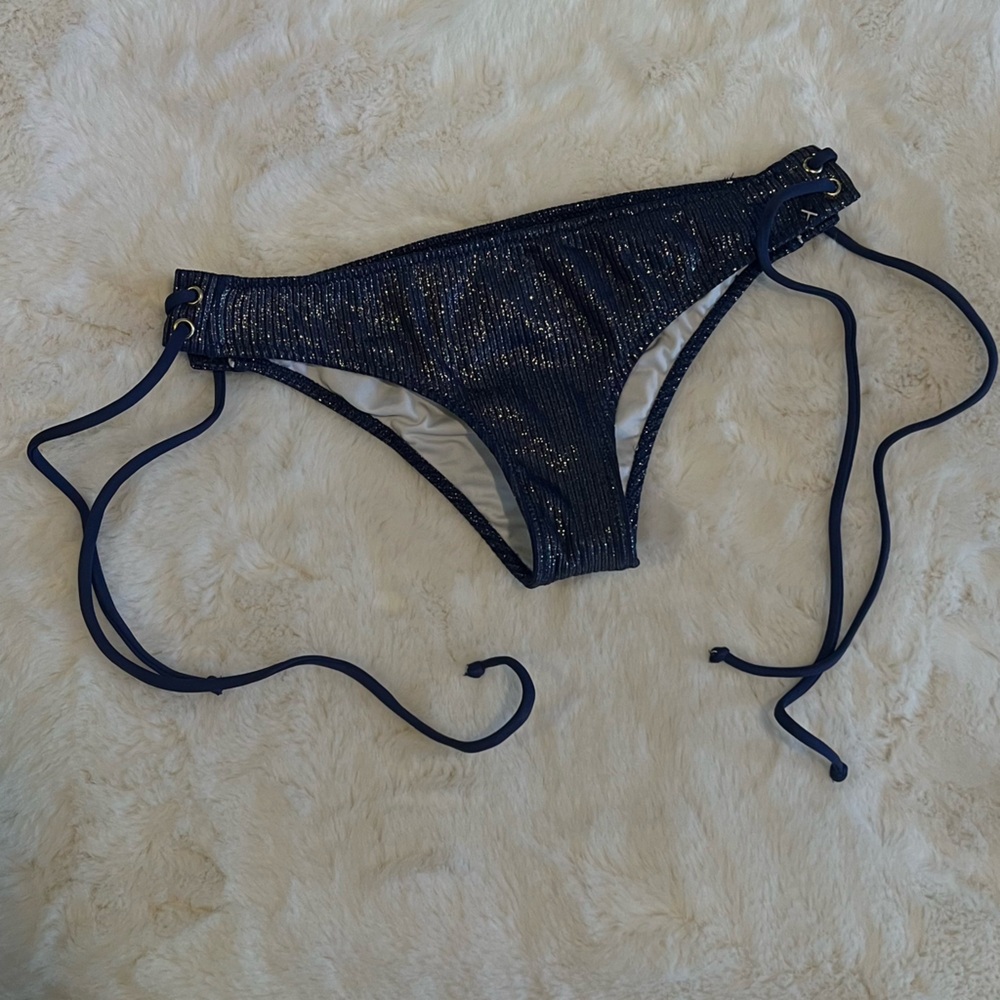 [SOLD]PINK Victoria's Secret Glittery Navy Bottom
